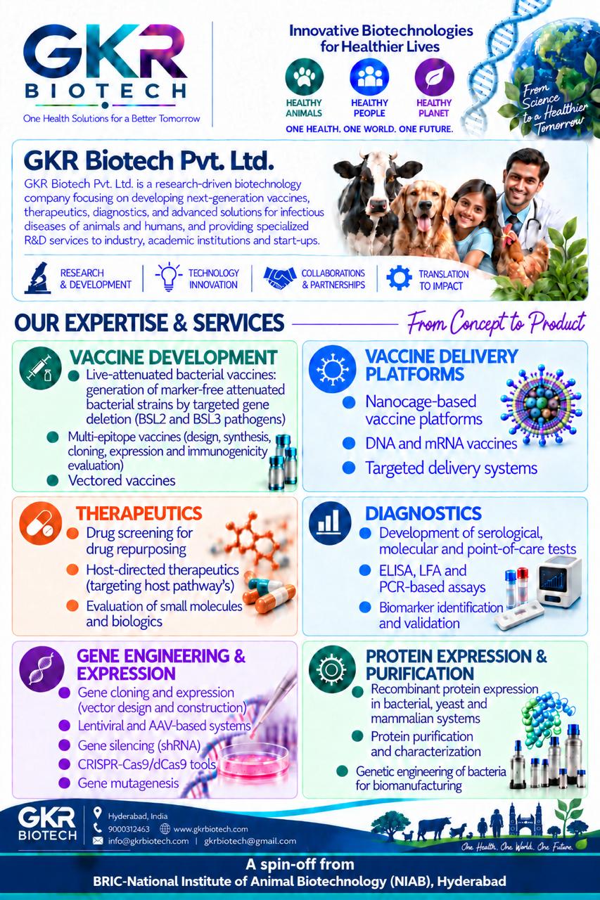 GKR Biotech expertise and services flyer